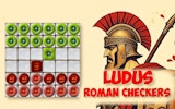 Ludus Roman Checkers: Ancient Strategy Board Game