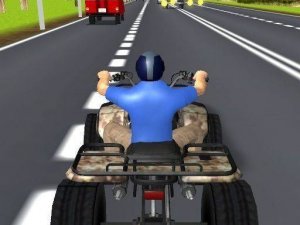ATV Highway Traffic Online Game