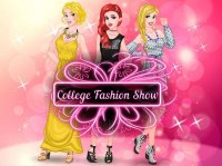 College Fashion Show Dress Up Game