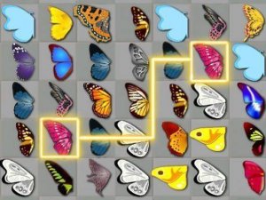 Butterfly Kyodai Online Puzzle Game