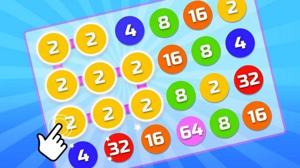Number Merge Connect Puzzle