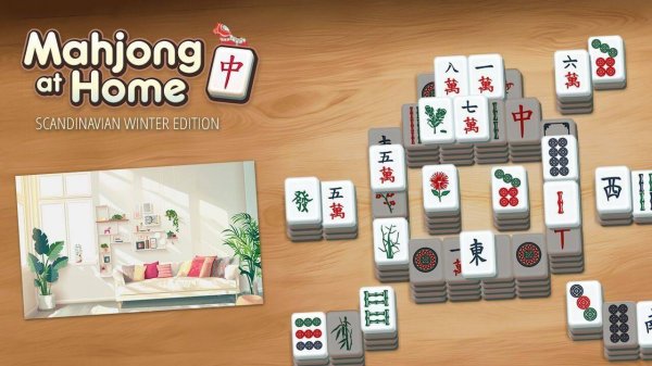 Scandinavian Winter Mahjong Puzzle