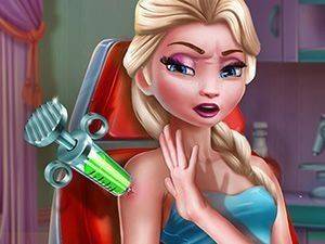 Ice Queen Vaccines Injection Online Health Game