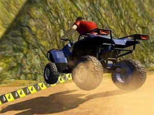 ATV Quad Bike Impossible Stunt Game