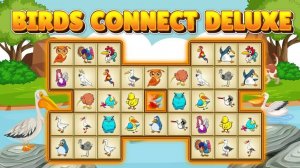 Birds Connect Deluxe - Mahjong Puzzle Game