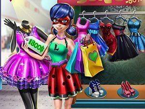Dotted Girl Realife Shopping Online Game