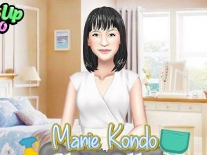 Marie Kondo Clean Up Dress Up Game