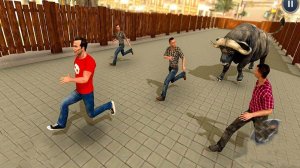 Angry Bull Attack Wild Hunt Simulator Online Game