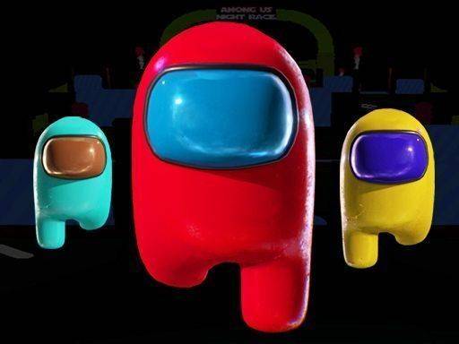 Imposter Night Race: Neon Parkour Run Arcade Game