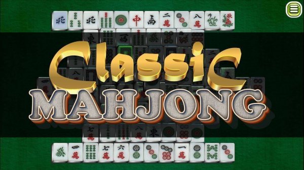 Classic Mahjong Solitaire Puzzle Game - Tile Matching Puzzle