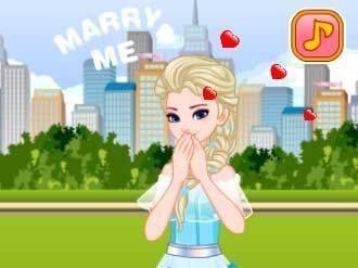 Perfect Proposal Elsa Wedding Planning Game Dress Up