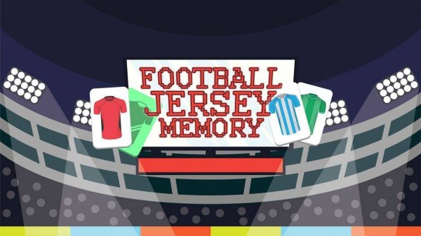 Football Jersey Memory Online Game - Puzzle Game