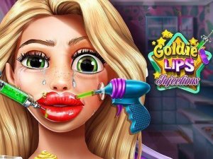 Goldie Lips Injections Makeover Game