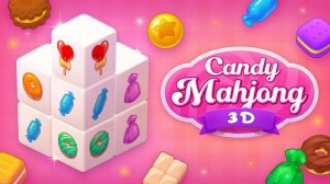 Mahjong 3D Candy: Sweet Match Puzzle Game