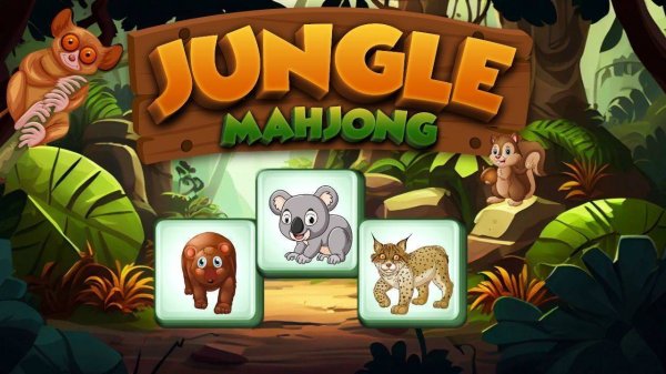 Jungle Mahjong: Tile Matching Puzzle - Puzzle Game