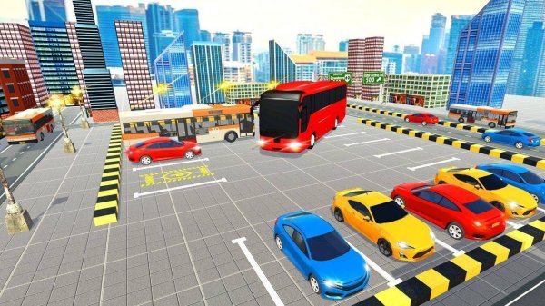 American Modern Bus Parking Simulator 2020 - City Bus Game - Driving Sim
