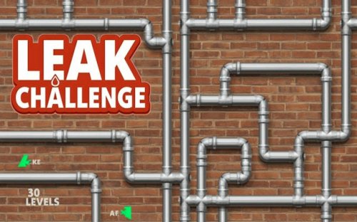 Leak Challenge: Water Pipe Puzzle