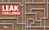 Leak Challenge: Water Pipe Puzzle