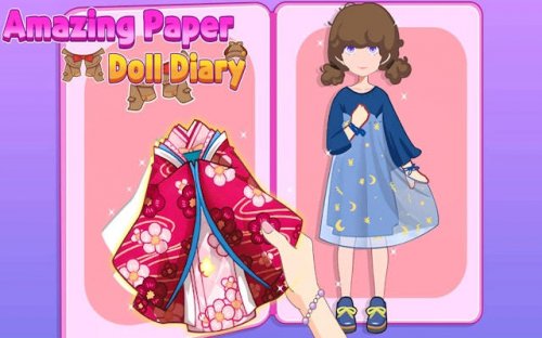 Amazing Paper Doll Diary: Fashion & Dress Up Games