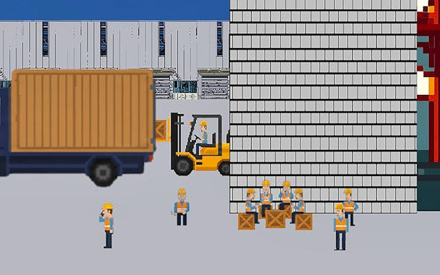 Box Sorting: Warehouse Chaos - 2D Arcade Game