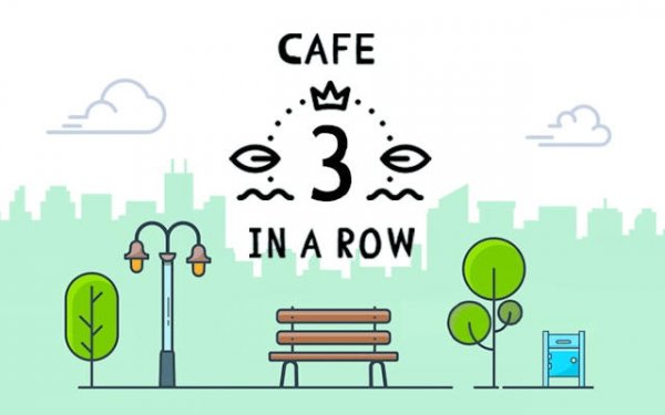 Cafe 3 in a Row - Match Puzzle Game Online Puzzle Game