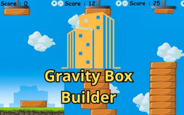 Gravity Box Builder: Stack & Balance Challenge Online Puzzle Game
