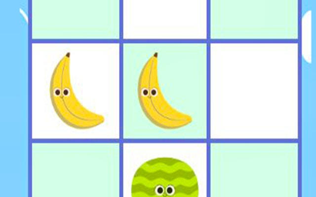 Juicy Tic Tac Toe Battle: Fruit Match Game