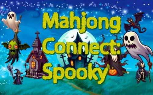 Mahjong Connect Spooky - Halloween Tile Matching Puzzle