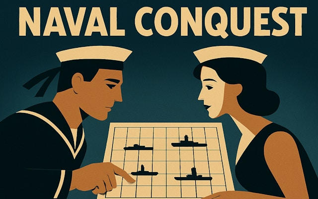 Naval Conquest: Battleship Strategy Game
