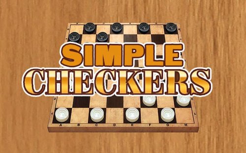 Simple Checkers: Classic Board Game
