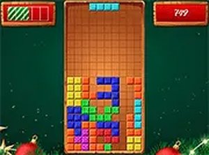Festive Tile Stacking Puzzle