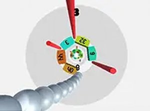 Numbered Orb Snake 3D Puzzle